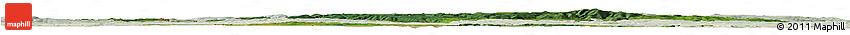 Satellite Horizon Map of Karlovarský Kraj, lighten