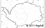 Blank Simple Map of Karlovarský kraj, no labels