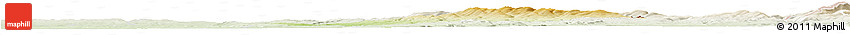 Physical Horizon Map of Rychnov N.K., lighten