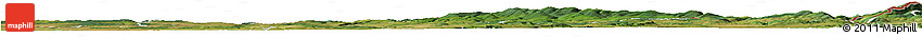 Satellite Horizon Map of Rychnov N.K.
