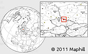 Blank Location Map of Trutnov