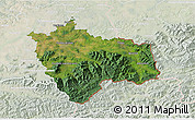 Satellite 3D Map of Frýdek-Místek, lighten