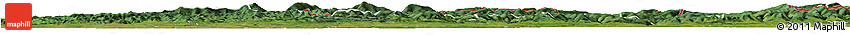 Satellite Horizon Map of Frýdek-Místek