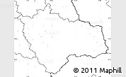 Blank Simple Map of Frýdek-Místek, no labels