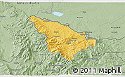 Savanna Style 3D Map of Jeseník