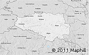 Silver Style 3D Map of Chrudim