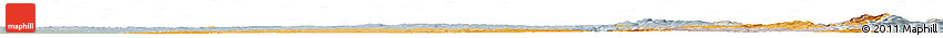 Political Shades Horizon Map of Pardubický Kraj, lighten, semi-desaturated