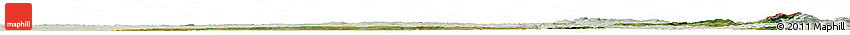 Satellite Horizon Map of Pardubický Kraj, lighten
