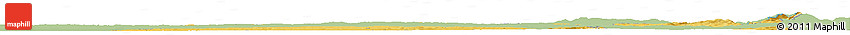 Savanna Style Horizon Map of Pardubický Kraj, single color outside