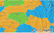 Political Map of Pardubický kraj