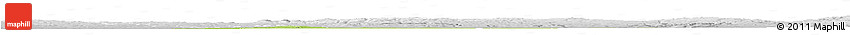 Physical Horizon Map of Pardubice, lighten, desaturated