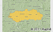 Savanna Style Map of Pardubice