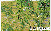 Satellite 3D Map of Ústí n.O.