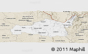 Classic Style Panoramic Map of Ústí n.O.