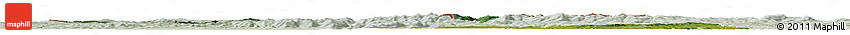 Satellite Horizon Map of Plzeňský Kraj, lighten