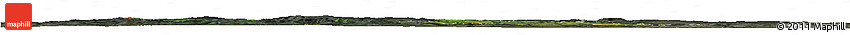 Satellite Horizon Map of Tachov, darken, semi-desaturated