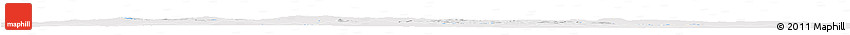 Silver Style Horizon Map of Tachov, single color outside