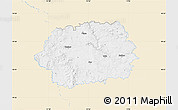 Classic Style Map of Tachov, single color outside