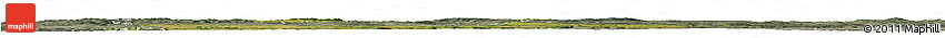 Satellite Horizon Map of Benešov, semi-desaturated