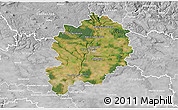 Satellite 3D Map of Mladá Boleslav, lighten, desaturated