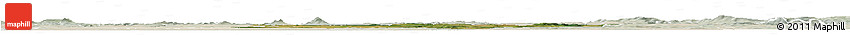 Satellite Horizon Map of Mladá Boleslav, lighten