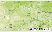 Physical 3D Map of Rakovník