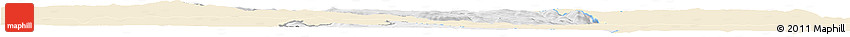 Classic Style Horizon Map of Chomutov, single color outside