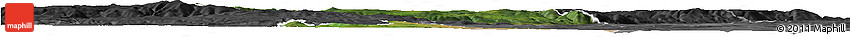 Satellite Horizon Map of Chomutov, darken, desaturated