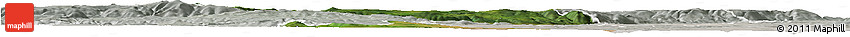 Satellite Horizon Map of Chomutov, lighten, semi-desaturated
