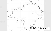 Blank Simple Map of Chomutov, cropped outside, no labels