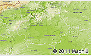 Physical 3D Map of Litoměřice