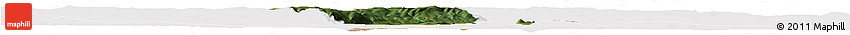 Satellite Horizon Map of Most, cropped outside