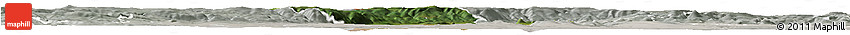 Satellite Horizon Map of Most, lighten, semi-desaturated