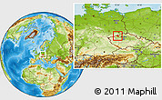 Physical Location Map of Most