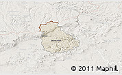 Shaded Relief 3D Map of Ústí n.L., lighten