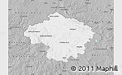 Gray Map of Havlíčkův Brod