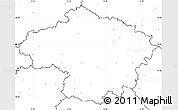 Blank Simple Map of Havlíčkův Brod, no labels