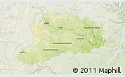 Physical 3D Map of Třebíč, lighten