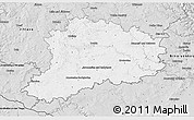 Silver Style 3D Map of Třebíč