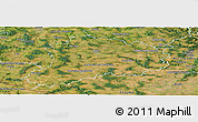 Satellite Panoramic Map of Třebíč