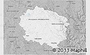 Gray 3D Map of Žďár n.S.