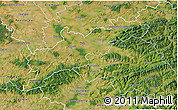 Satellite 3D Map of Kroměříž