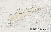 Shaded Relief 3D Map of Kroměříž, lighten