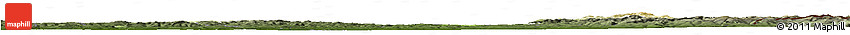 Physical Horizon Map of Kroměříž, darken