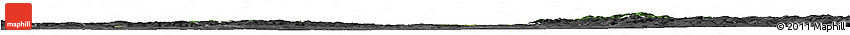 Satellite Horizon Map of Kroměříž, darken, desaturated