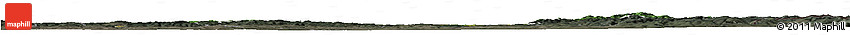 Satellite Horizon Map of Kroměříž, darken, semi-desaturated