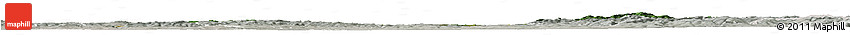 Satellite Horizon Map of Kroměříž, lighten, semi-desaturated