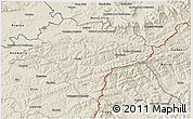 Shaded Relief 3D Map of Vsetín