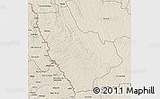 Shaded Relief 3D Map of Kasonga-Lunda