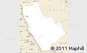 Classic Style Simple Map of Kasonga-Lunda